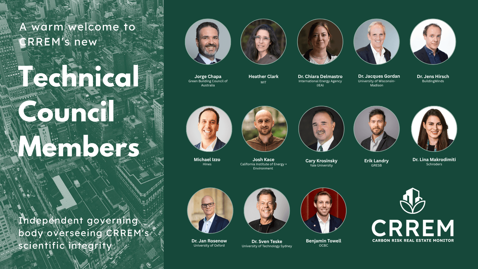 CRREM Technical Council 
